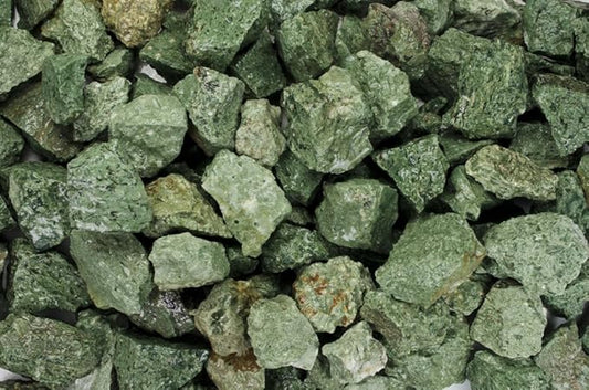Fantasia Materials: 2 lbs Green Volcano Rough Stones from India
