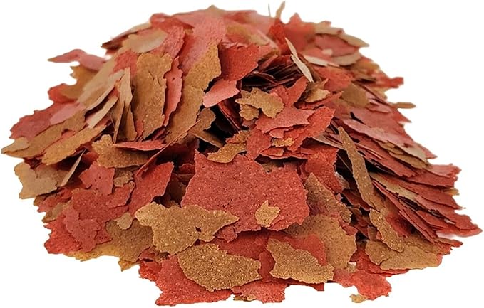 Goldfish Flakes, 42% Protein Color Enhancing and Spirulina Flakes for Aquarium & Pond Goldfish, Koi and All Pond Fish...WL…1-lb Poly Bag