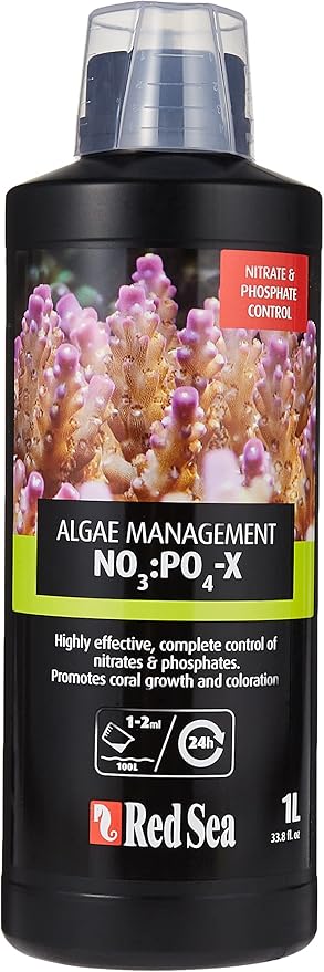 Red Sea NO3:PO4-X, Nitrate and Phosphate Reducer, 1 Liter