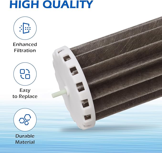PRBW2350B Bio Wheel Aquarium Tank Filters Replacement Parts Compatible with Marineland/Penguin 200B 350B Assembly Filter Parts（ Pack of 4）