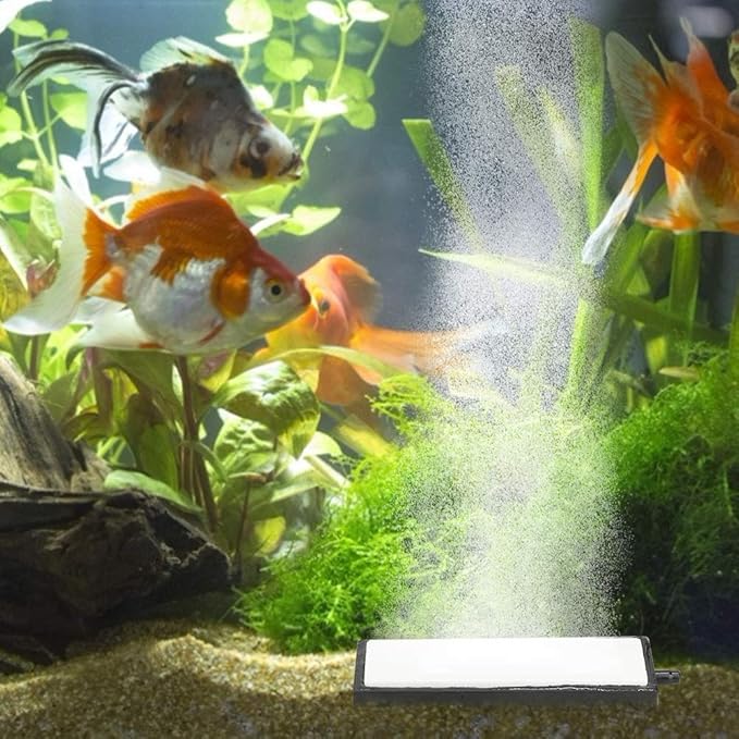 Aquarium Nano Air Stone, Bar Fish Tank Aeration Refiner Oxygen Pump Bubble Diffuser (m)