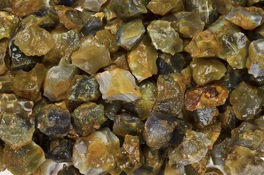 Fantasia Materials: 5 lbs Yellow Carnelian Rough Stones from India