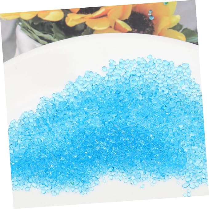BESPORTBLE 1pack Light Glass Sand Aquarium Stones Decorative Fish Tank Bottom Landscape Ornaments Safe for Fresh for Aquascaping Decoration