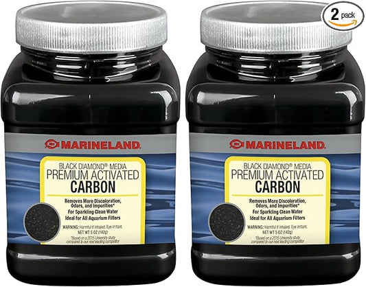 MarineLand Black Diamond Media Premium Activated Carbon (Pack of 2)