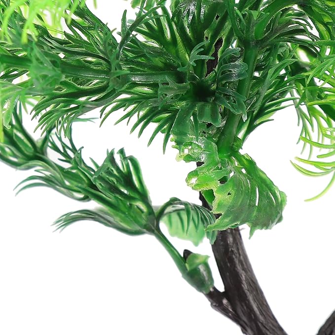 iplusmile Fish Tank Decorations, Artificial Aquarium Plants Tree Landscaping Decor Accessories Ornaments