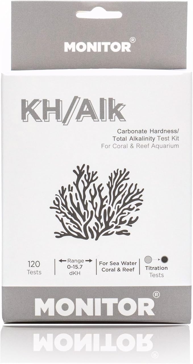 Monitor Alkalinity Test KIT for Coral & Reef (120 Tests)