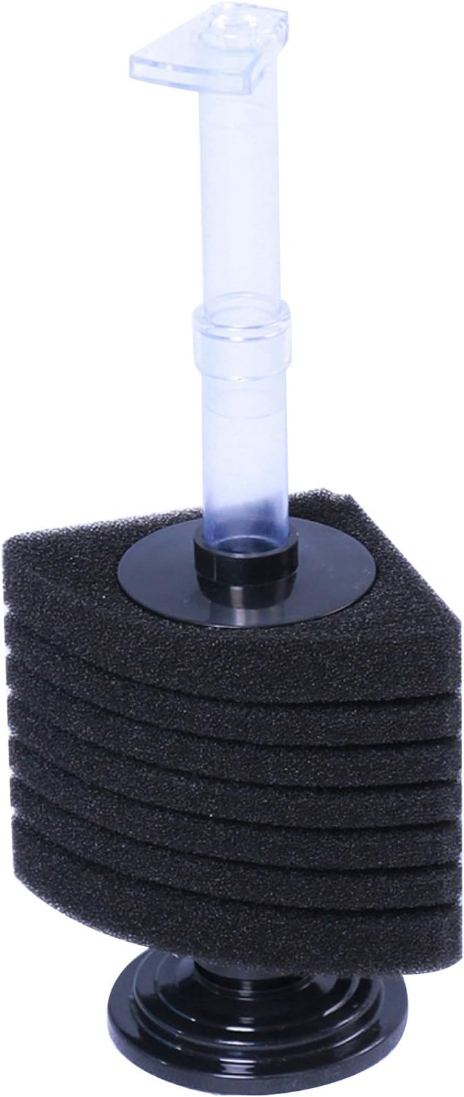 AQUANEAT Aquarium Bio Corner Sponge Filter, for Breeding Shrimp Nano Fish Tank, up to 55Gal