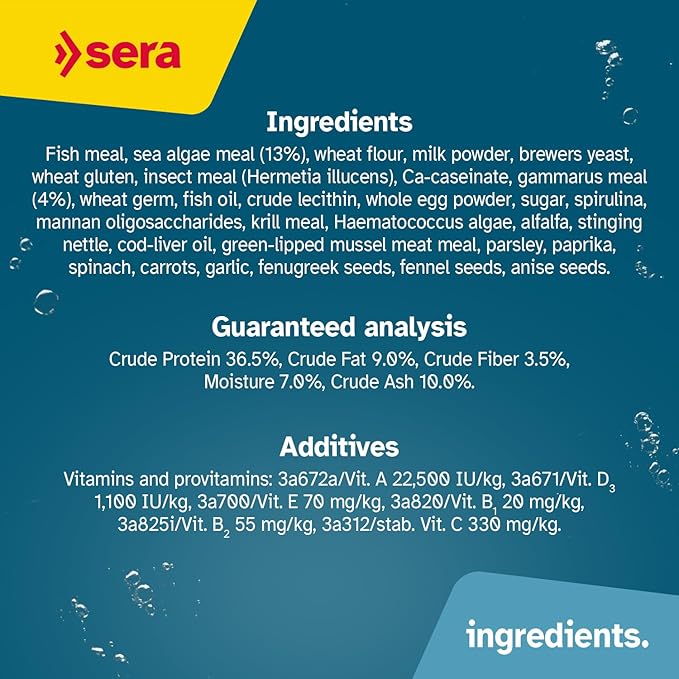 Sera Viformo Pleco Tabs 5.6 oz (250 ml) | Rich in gammarus & Seaweed Vitamins | Ideal for Bottom Feeders | No Artificial additives | Maintains Clear Water | 4% Protein-Rich gammarus