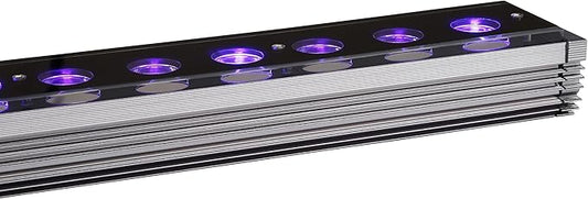 Orphek OR3 Reef Aquarium LED Bar – for Coral Pop Fluorescent Color Growth and Illumination – 5Watt Dual Chip LEDs – (UV Violet Plus 90)