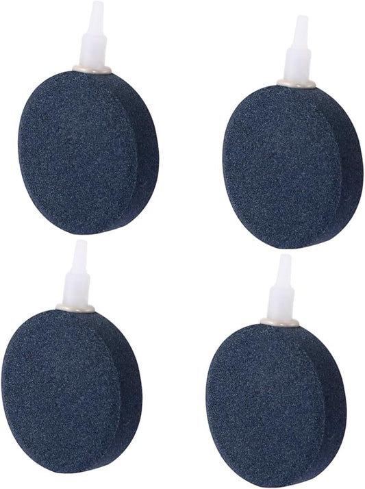 UPKOCH 4Pcs Air Bubble Stone Disc for Fish Tank Durable Oxygen Stones for Freshwater Saltwater Aquariums for and Hydroponics High Air Dispersion Corrosion