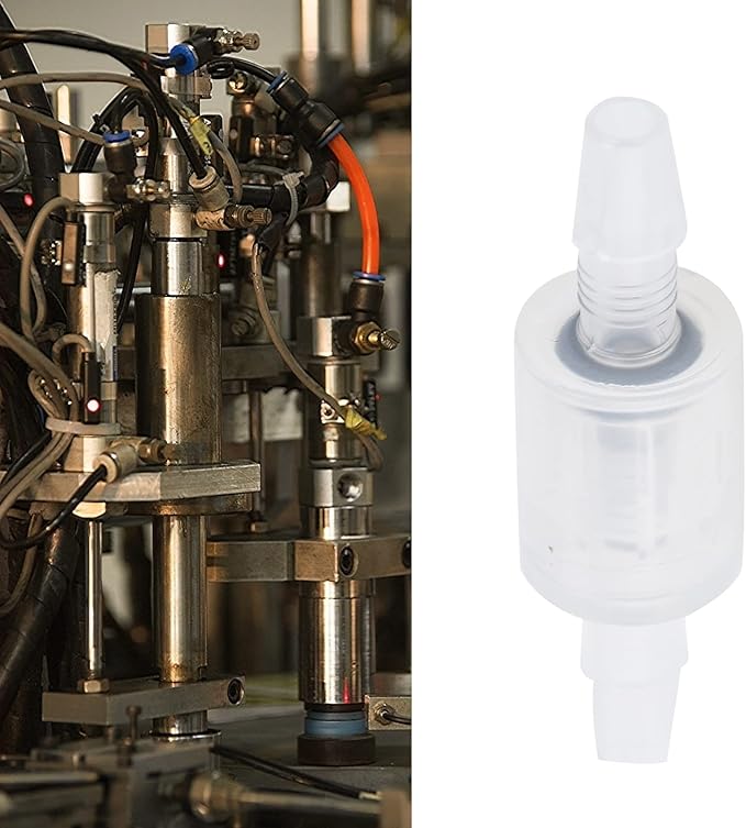 Check Valve Air Pump Accessories PP NonSlip Airtight Valve for Aquarium Hydroponics Air Tubing 1/4 Inch (3/16'')
