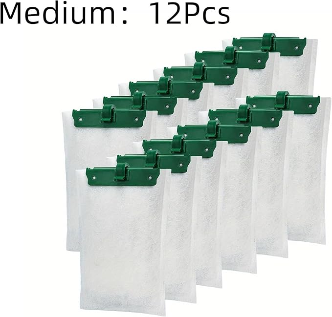 Tetra Whisper Medium Filter Cartridges Replacement fit for Whisper ReptoFilter and 10i IQ10 PF10, Reptofilter Aquarium Filters,6/12 Pack (12)