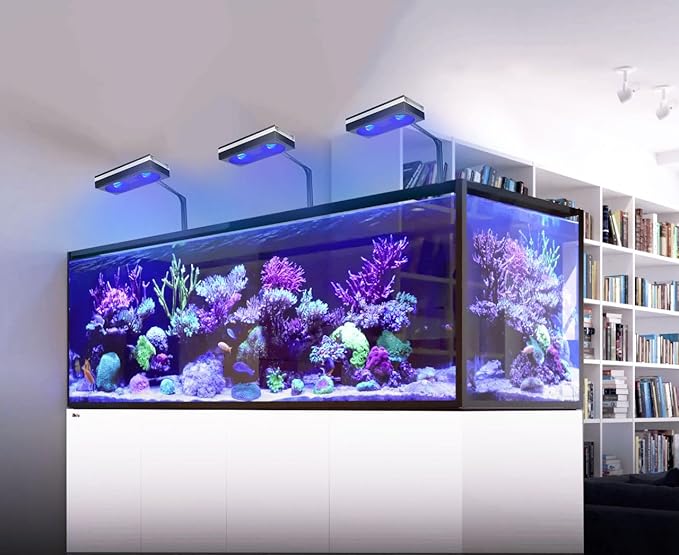 PopBloom RL180 Reef LED Light,Outperforms 200W+,Smart APP Control Fish Tank Light Reef Lights for Coral 80CM 30inch Marine Tank, Arm Mounting Aquarium Light