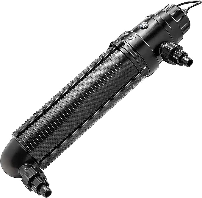 Coralife Aquarium Fish Tank Marine Salt Water Turbo-Twist UV Sterilizer 12X, For up to 500 Gallons