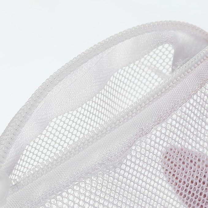 10 Pcs Aquarium Media Bag 6" X 4" Reusable Filter Bags for Fish Tank Fine Mesh Bags with Zipper for Fine Resins Filter