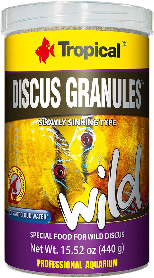 Discus Granules Wild Fish Food Tin, 440g