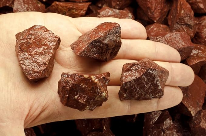 Fantasia Materials: 1 lb Volcano Coffee Rough Stones from India