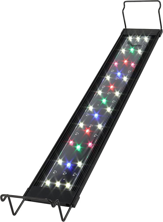 WaterRebirth Aquarium Lights Fish Tank Light 10 20 30 55 Gallon Planted Aquarium LED Light with Switch (18-24")