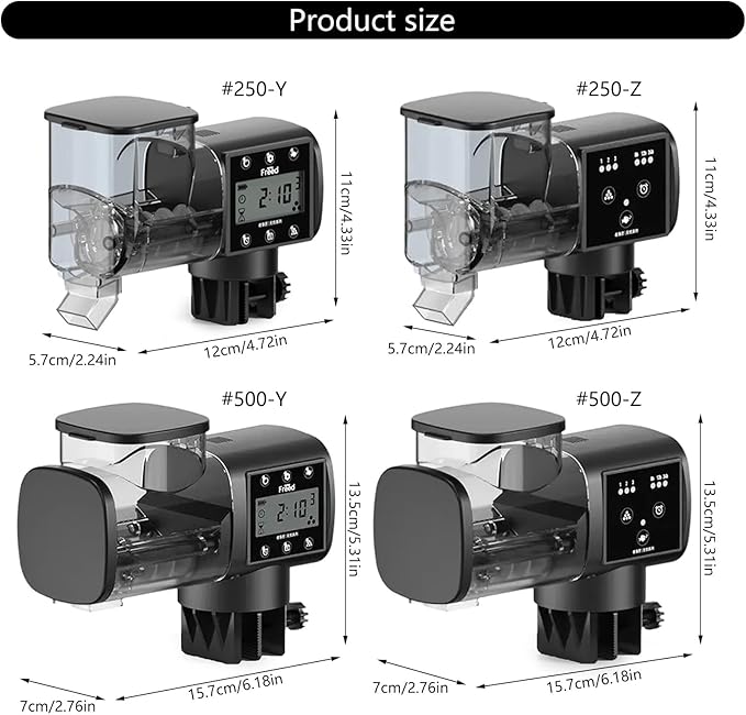 Feeder Automatic Dispenser Fishtank Fish for Aquarium Timing Feeding Portable Fish