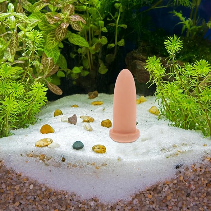 LIOOBO Spawning Bucket Shrimp Spawning Barrel Fish Adornment Fish Decor Breed Cone Cone Supplies Breeding Tool Pottery Clay Cone