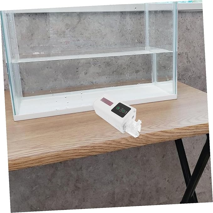 ibasenice Automatic Fish Tank Feeder with Timer Aquarium Feeding Tool for Turtles and Fish Convenient Food Dispenser Batteries Not Included