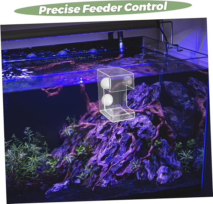 Milisten Floating Fish Feeder Bowl Automatic Fish Feeding Dish for Aquariums Supplies for Shrimp and