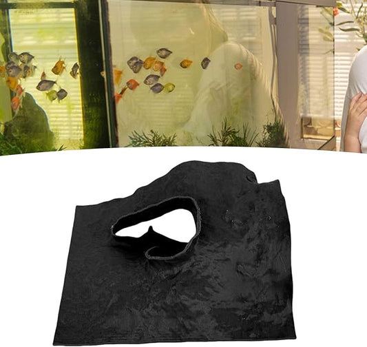 Zerodis 3D Aquarium Cave Decor Ornaments Rock Decor Small Fish Bowl Hide Decoration Exquisite Fish Landscape Hideaway Ornament for Home 3D Aquarium Cave (Black)