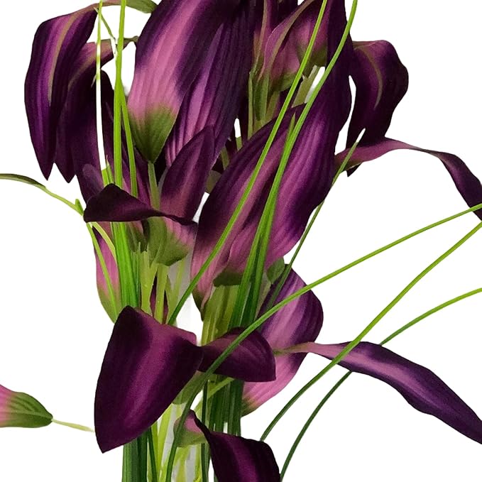Top Fin Underwater World Purple Silk 18" Plastic Plant