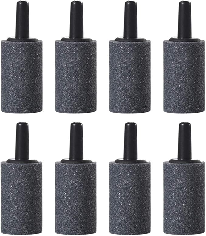 ALEGI Standard 3/16" Flexible Airline Tubing with Connectors for Aquariums, Terrariums and Hydroponics (50Feet+40Connectors)