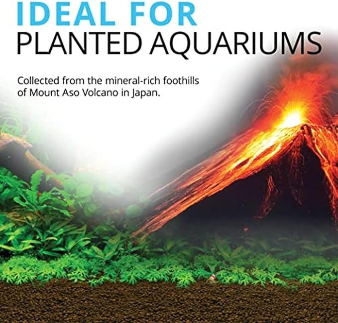 Fluval 12698 Natural Mineral-Rich Volcanic Soil Bio Stratum for Planted Tanks, 17.6 lbs. - Aquarium Substrate for Healthy Plant Development, Growth, and Color