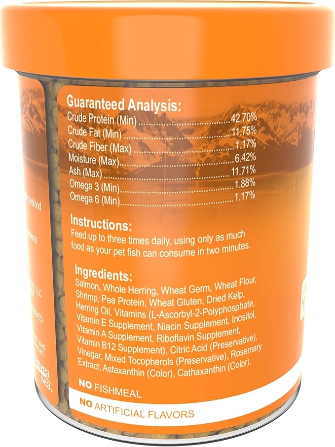 Omega One Goldfish Medium Pellets 4.2oz