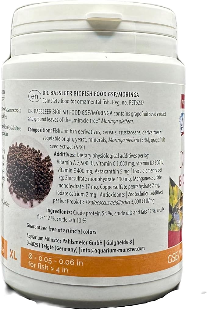 Bassleer Dr BioFish Food GSE/Moringa