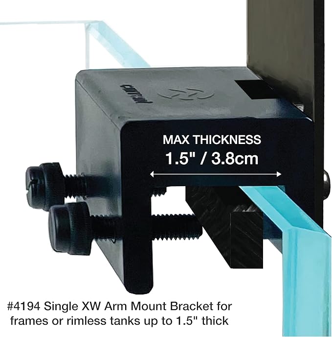 XW Extra Wide CURRENT USA Orbit LED Adjustable Tank Mount BracketOrbit Led Adjustable Single Bracket, 15"-24", XW Orbit LED Adjustable Single Bracket, 15"-24" (4194)