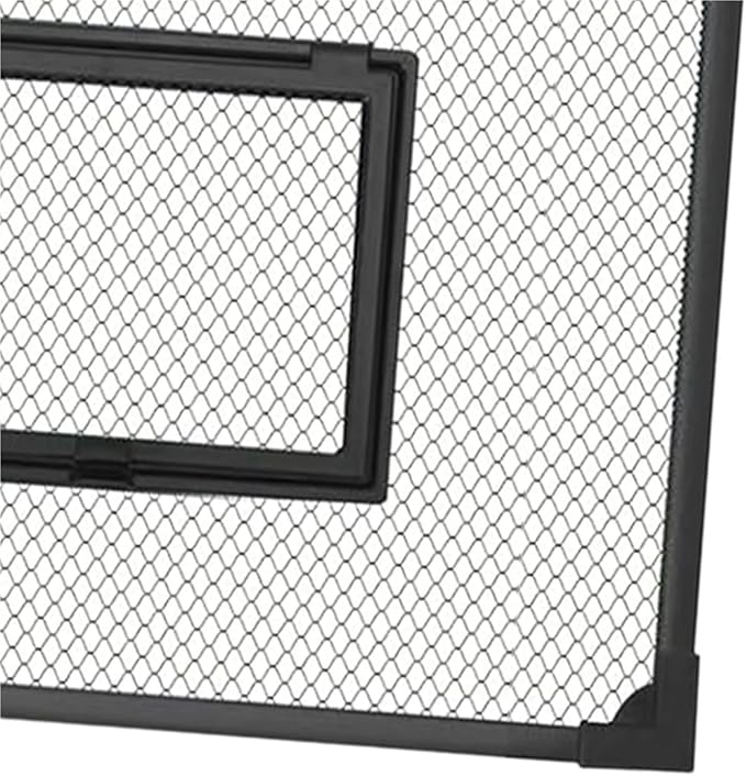 Mesh Screen Netting for Fish, DIY Magnetic Fish Tank Lid and Turtle Top Cover Mesh Self Assembly Multiple Sizes(40x30cm)