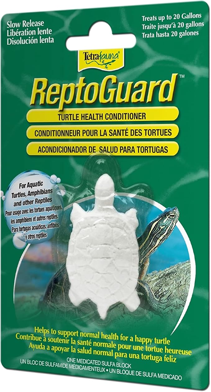 TetraFauna ReptoGuard Turtle Health Water Conditioner 1 Count, Slow-Release