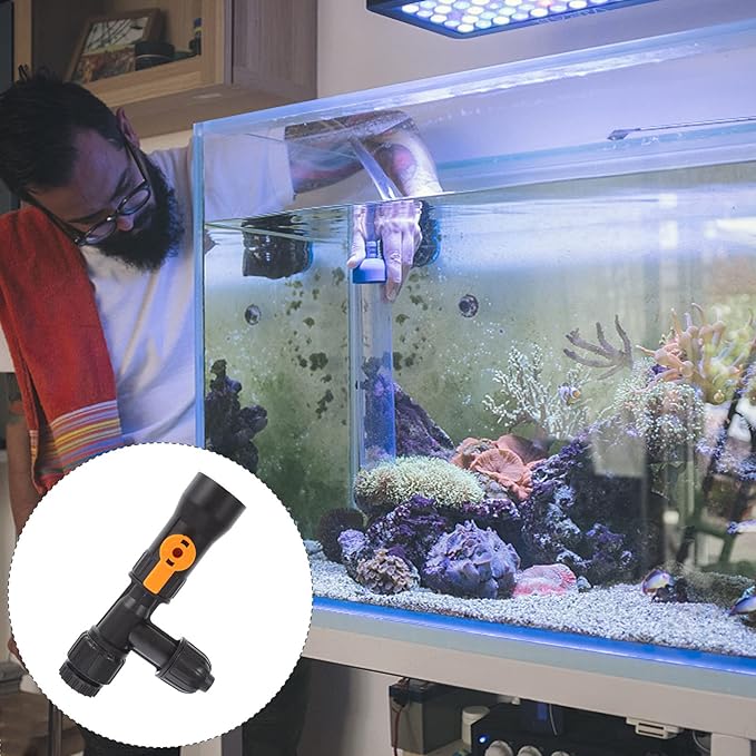 balacoo New Quick Water Changer Aquarium Water Changer Aquarium Water Changer Faucet Aquarium Gravel Fish Tank Siphon Cleaner Replacement Faucet Nozzles Water Tank Cleaner