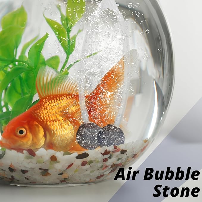 Battery Powered Fish Aerator, Aerator for Fishing Bucket 6 Gallons, Portable Fish Bubbler, Suitable for Fish Tank, Fish Bucket in Outdoor Fishing
