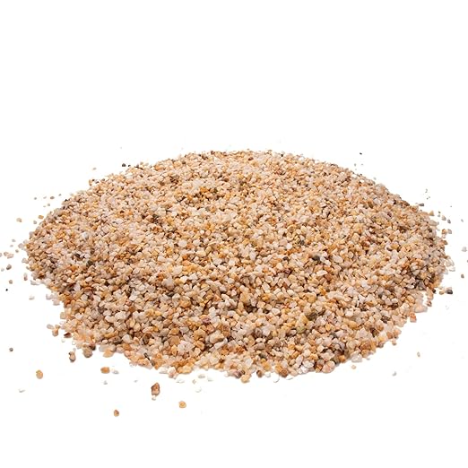 18 Pounds Natural Decorative Sand,Coarse Sand Stone,Coarse Silica Sand,use in Aquariums,Crafts,Decor,Vase Filler,Succulent Rocks