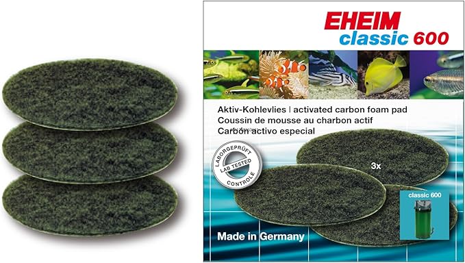 Mousse EHEIM 2217 Charbon 3pices - ref eheim 2628170