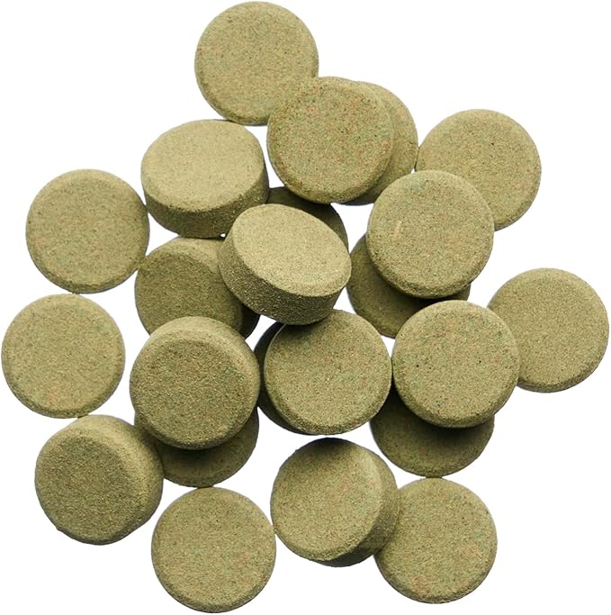 Plecoceramics Protein Wafers Universal Fish Food for Aquarium Fish - Turtle, Goldfish, Catfish - Algae Wafers for Bottom Feeders - Protein Pellets (3.53 oz / 100 gr)