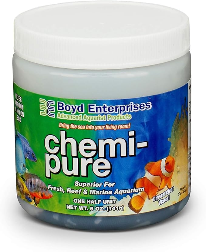 Boyd Enterprises ABE16706 Chemipure Filter Media for Aquarium, 5-Ounce