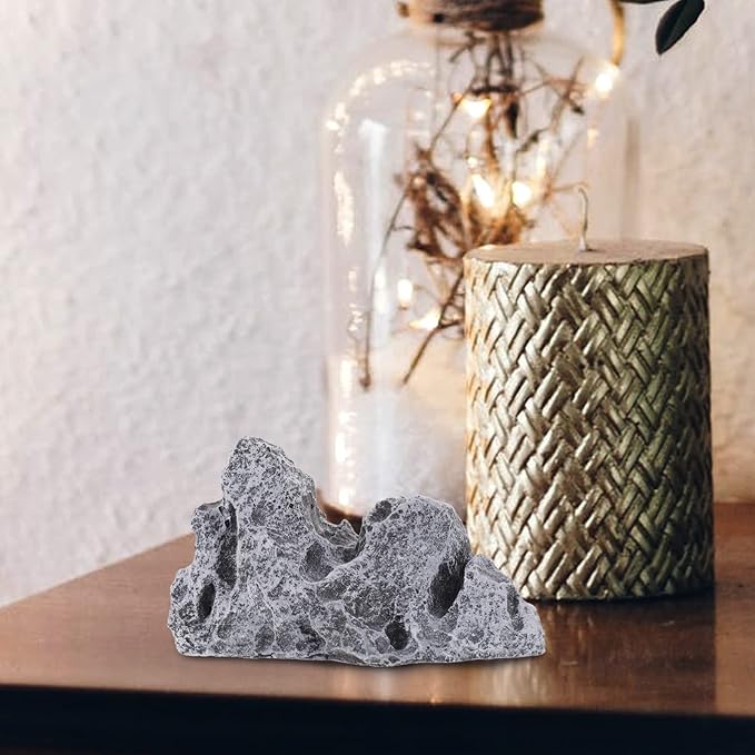 Zerodeko Miniature Rockery Decor Micro Landscape Sand Table Ornament for Fish Tank and Office Material Decorative Bonsai Adornment