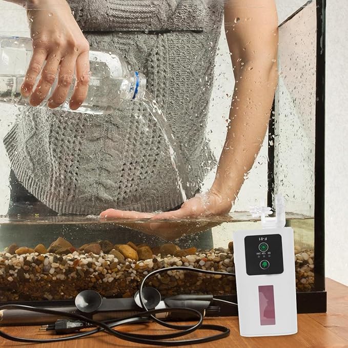 Automatic Fish Feeder Timer Electric Food Dispenser for Aquarium and Turtle Tank Smart Feeding Tool for Fish and Reptile Pets