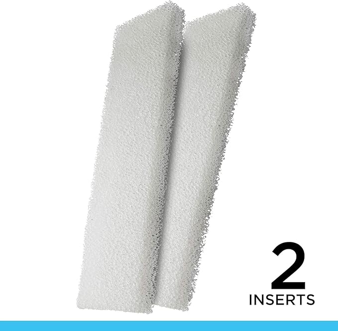 Fluval 106/107 Bio-Foam, Replacement Aquarium Filter Media, 2-Pack, A220