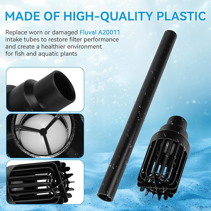 Magluv A20011 Intake Stem with Intake Strainer Fit for Fluval 305/405/306/406 External Filter Fluval Filter Intake Stem Intake Assembly for Fluval Replacement Parts