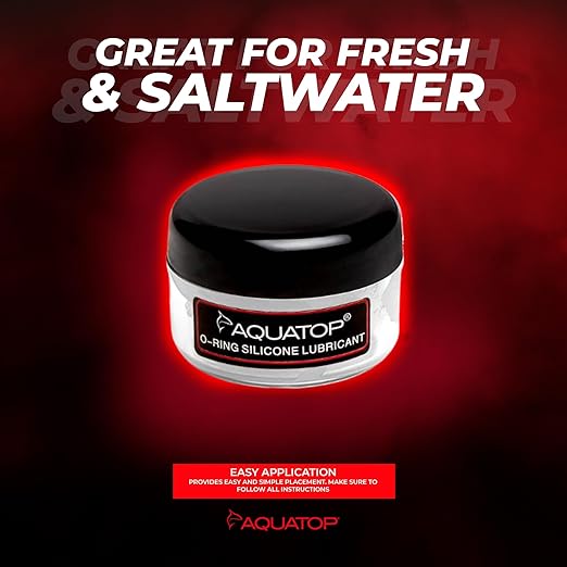 Aquatop O-Ring Silicone Lubricant – Essential for Filter Maintenance – Controls Leaks & Smooth Operation – Canister Filters & Aquarium Equipment