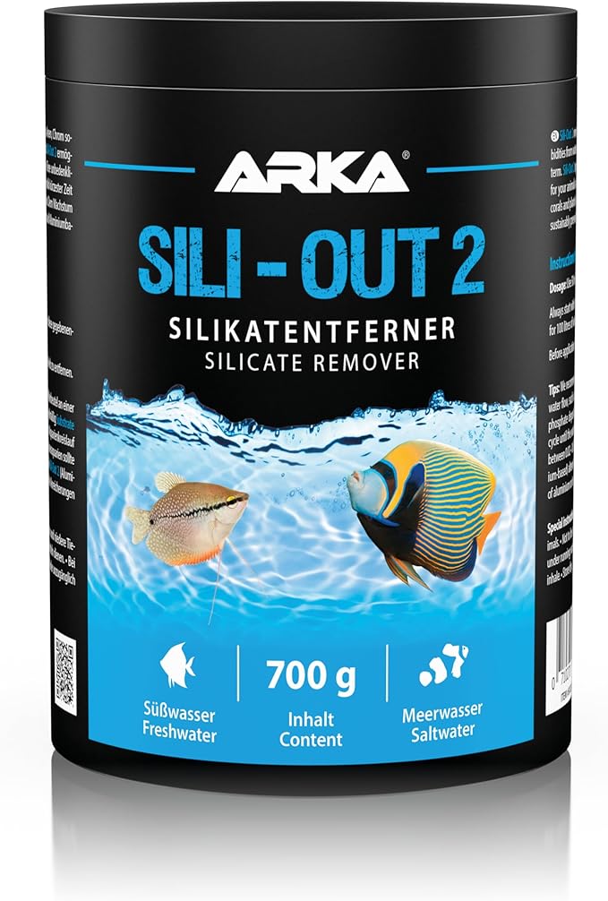 MICROBE-LIFT® - Sili-Out 2 | Silicate absorber for every saltwater & freshwater aquarium | fast & effective | removes silicate, phosphate, barium, arsenic, chromium & yellow substances | content: 720g