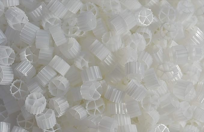 K2 Bio Filter Media Moving Bed Biofilm Reactor (MBBR) for Aquaponics, Aquaculture, Hydroponics - Ponds - Aquariums by Wholesale Koi Farm, (2 Cubic Feet)