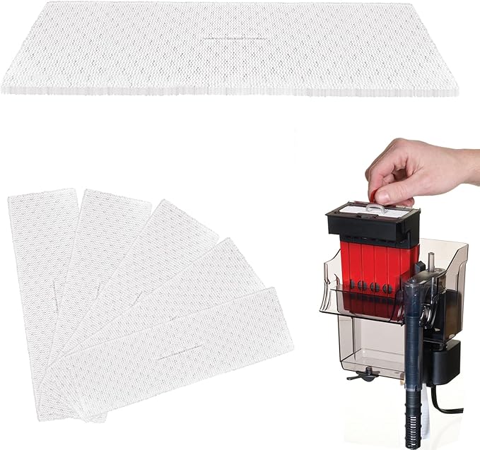 Bio-Screen for Fluval C3 Power Filter, 6-Pack Aquarium Filter Media, Bio Stratum Replacement Parts Aquaclear Canister Aquarium Fish Tank Biological Filter Media
