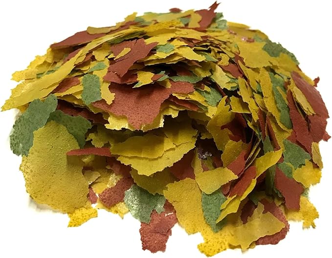 Krill Flake Food - Krill Flakes Provide a Balenced Diet for a Variety of Freshwater and Saltwater Fish (1 lb.)